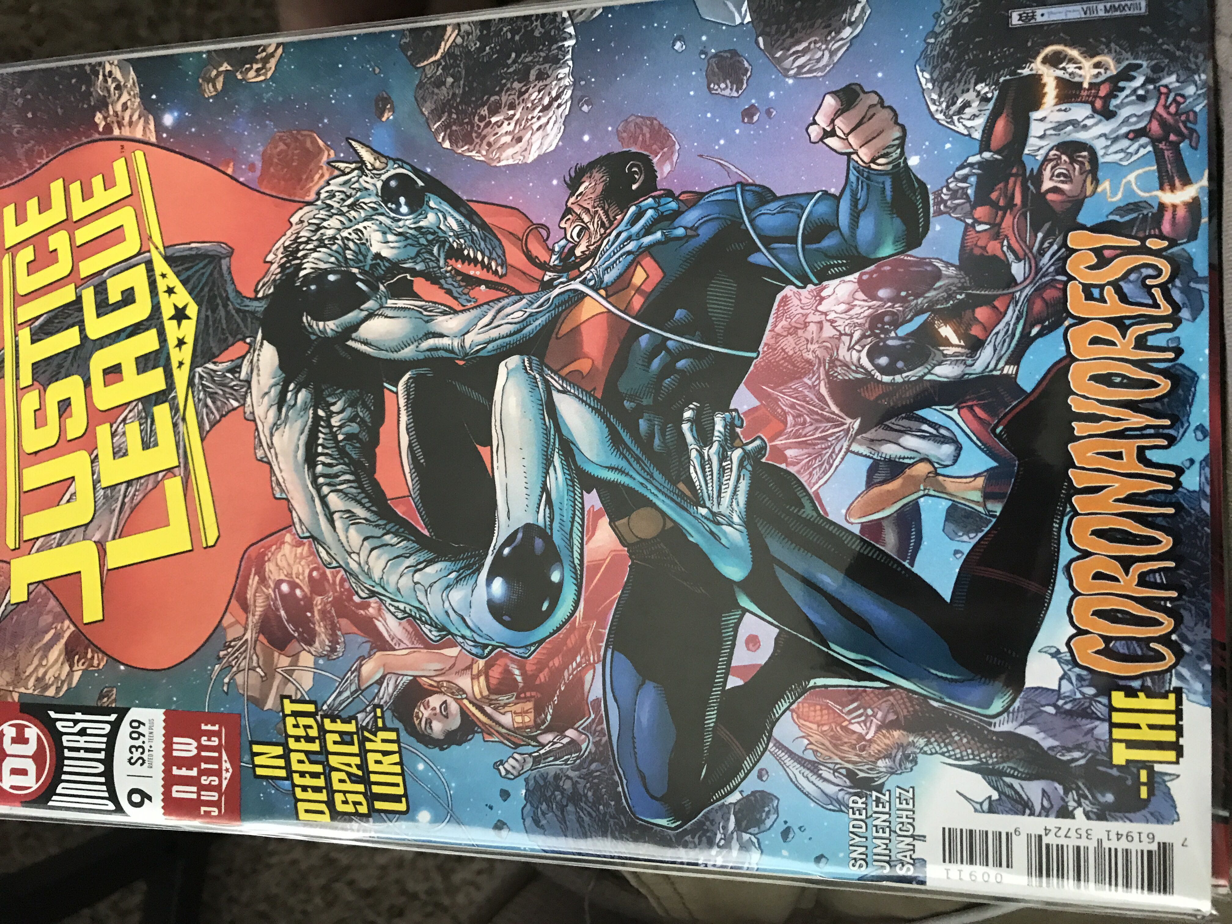 Justice League  (9 - Feb 2018) comic book collectible [Barcode 07148603151275] - Main Image 2