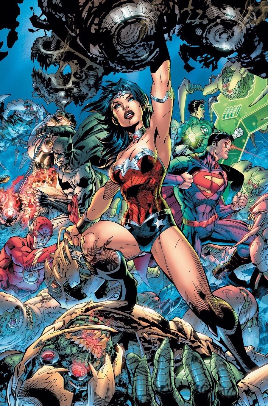 Justice League - DC (3 - Jan 2012) comic book collectible [Barcode 76194130593600311] - Main Image 2