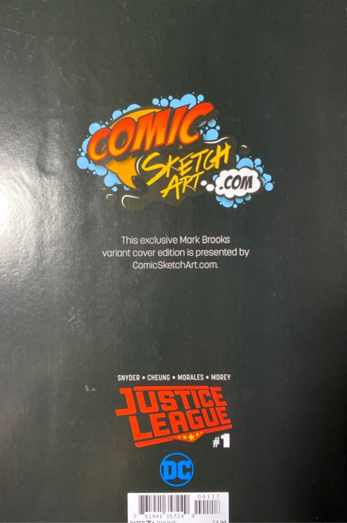 Justice League - DC (1) comic book collectible [Barcode 76194135724900117] - Main Image 2