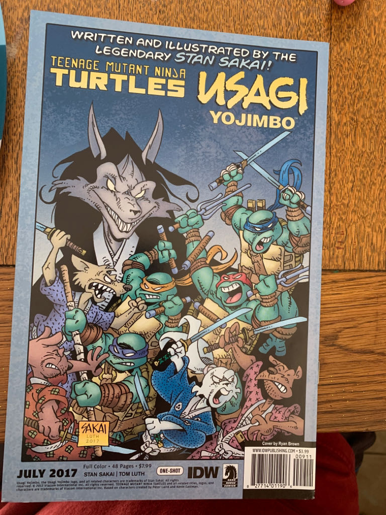 Mask - IDW (9 - Jul 2017) comic book collectible [Barcode 827714011906] - Main Image 2