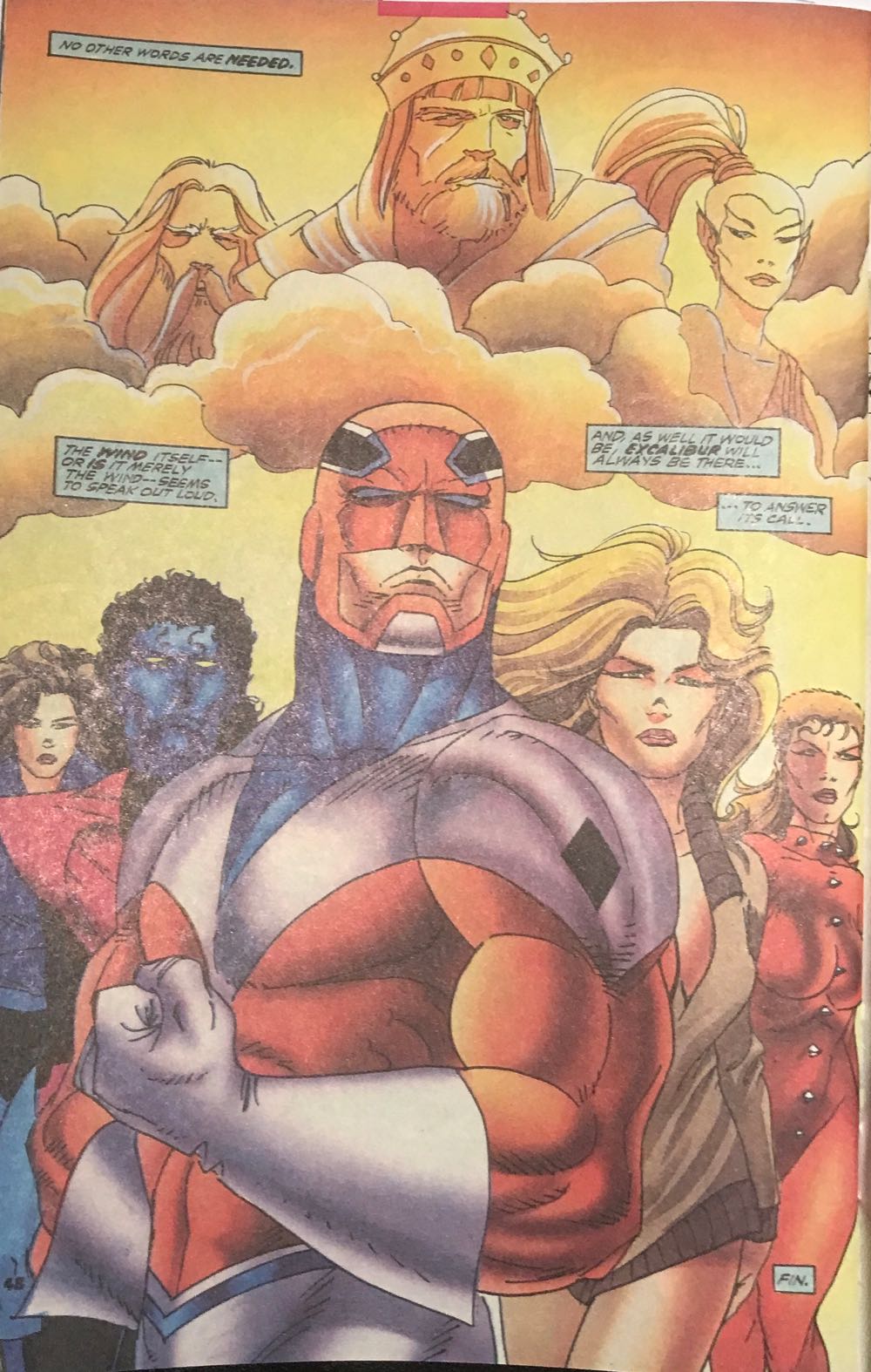 Excalibur: The Possession (1991) - Marvel Comics (1 - Jul 1991) comic book collectible [Barcode 071486018308] - Main Image 4