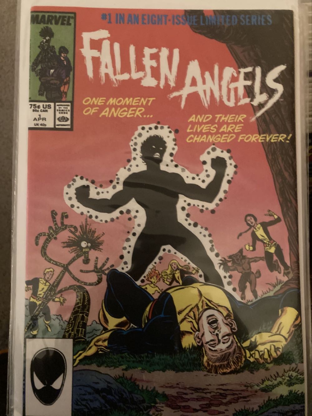 Fallen Angels - Marvel (1 - Apr 1987) comic book collectible [Barcode 071486024095] - Main Image 2