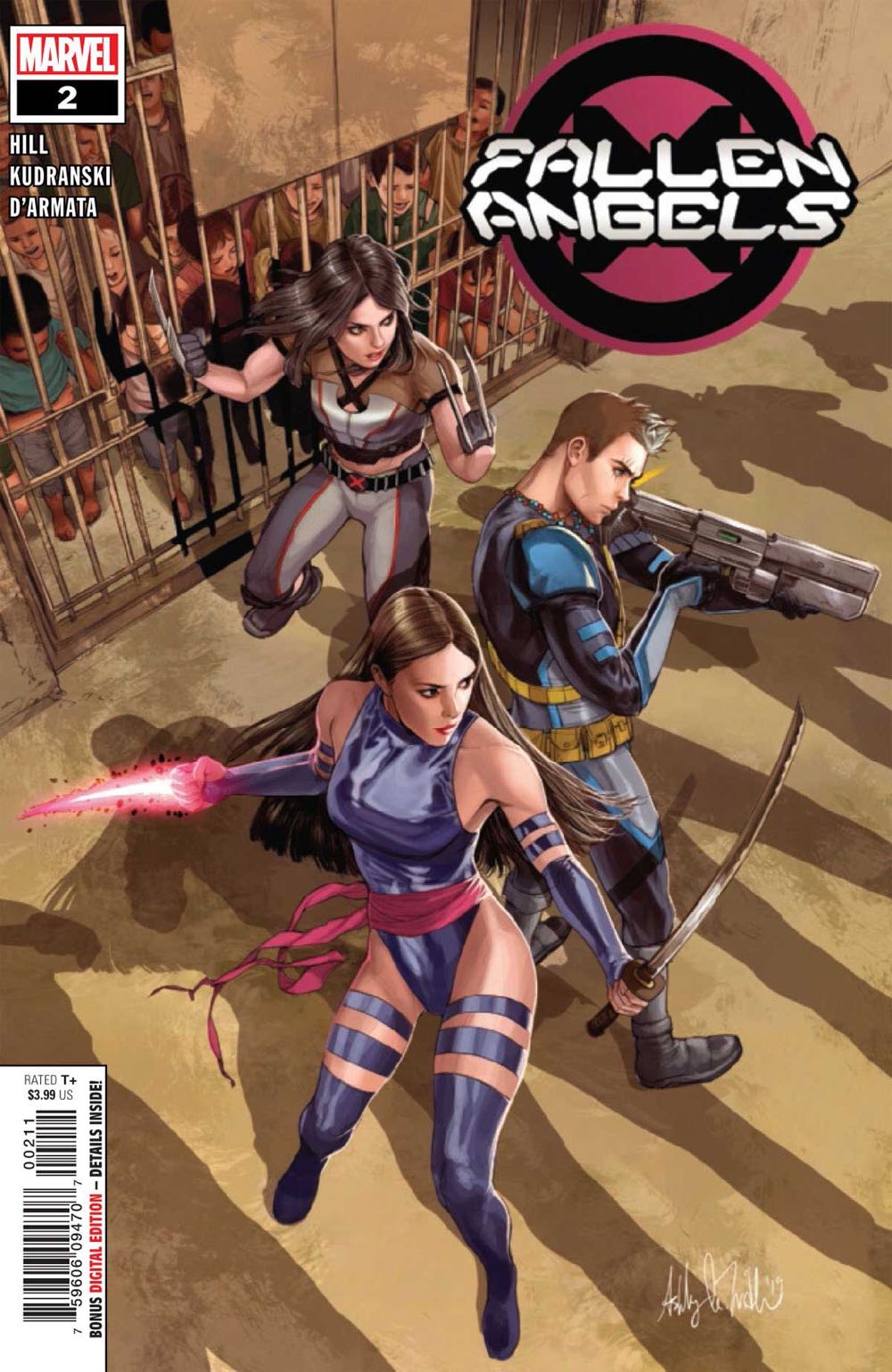 Fallen Angels (1987) - Marvel (2 - May 1987) comic book collectible [Barcode 000000000] - Main Image 3