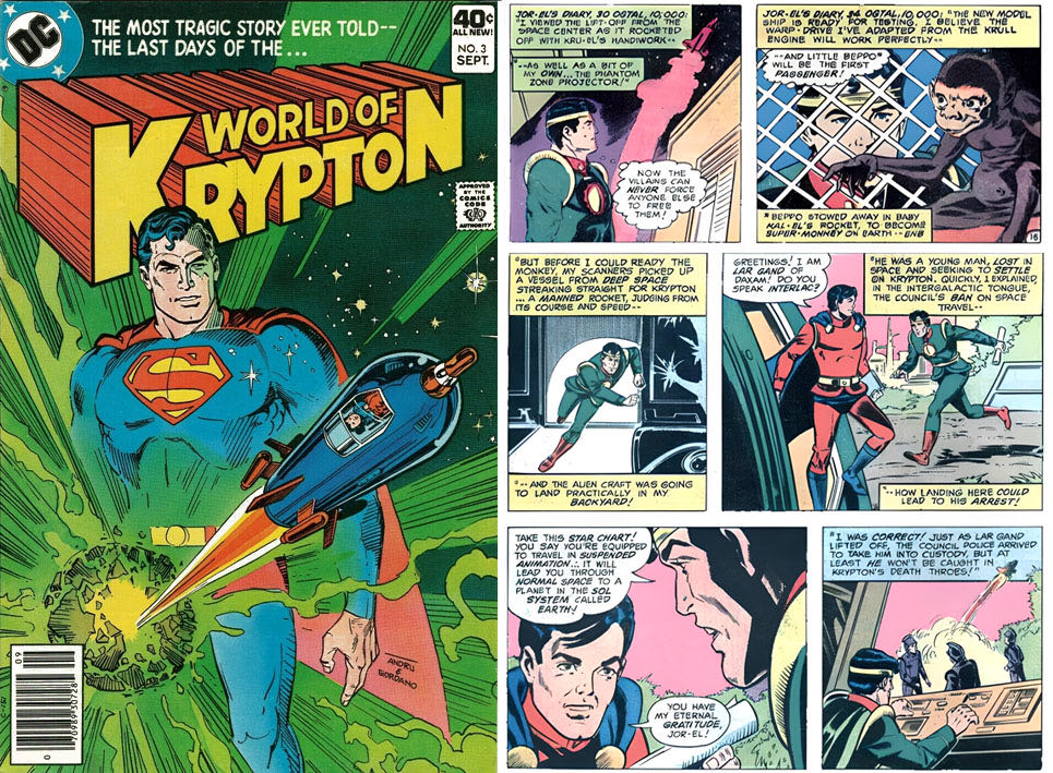 The World of Krypton - DC Comics (3 - Feb 1988) comic book collectible [Barcode 07098931226502] - Main Image 3