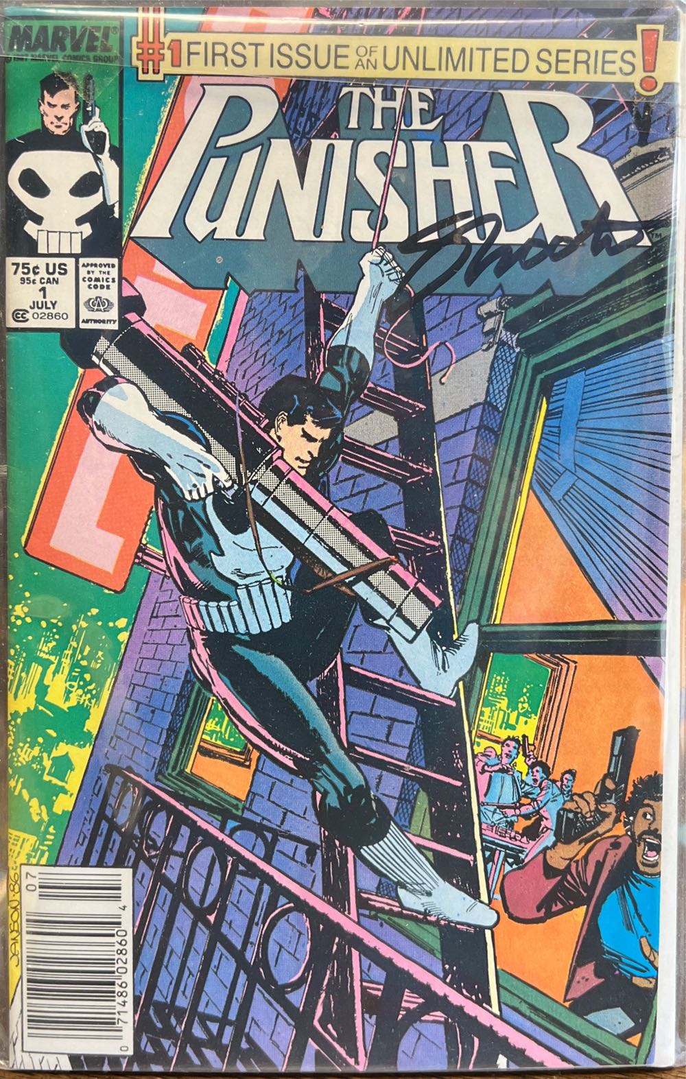 The Punisher - Marvel Ent. Group, Inc. (1 - Jul 1987) comic book collectible [Barcode 4195805804109] - Main Image 4