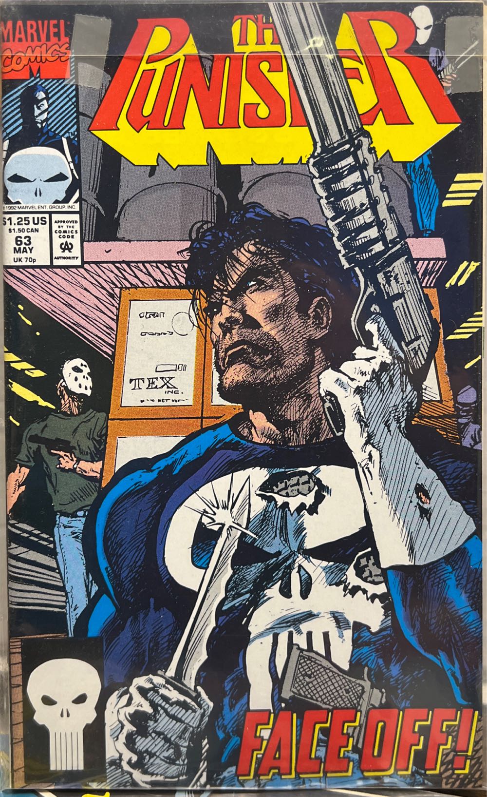 The Punisher - Marvel Comics (63 - May 1992) comic book collectible [Barcode 4195805804109] - Main Image 2