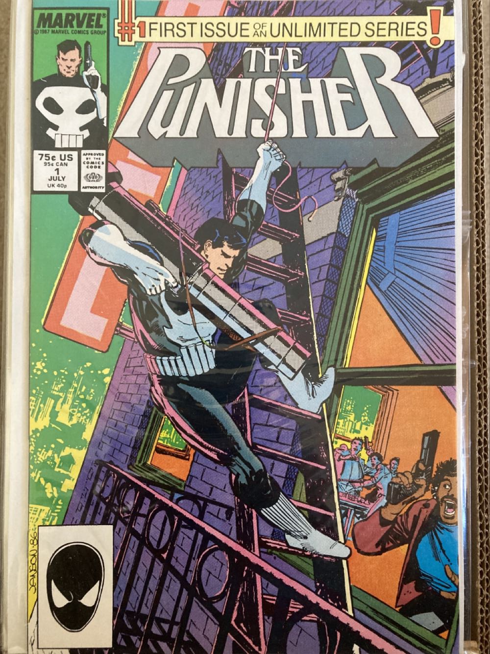 The Punisher - Marvel Comics Group (1 - Jul 1987) comic book collectible [Barcode 4195805804109] - Main Image 4