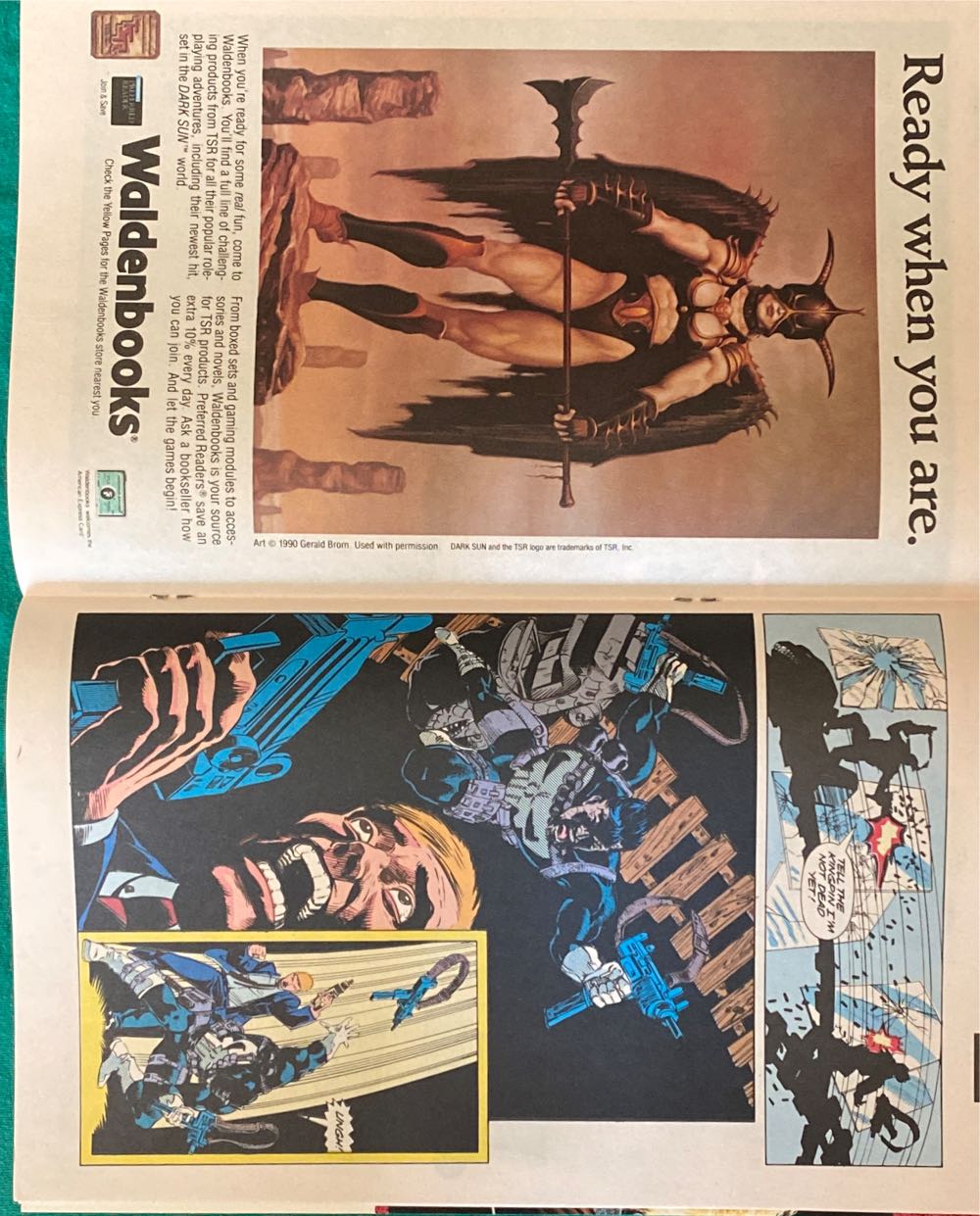 The Punisher - Marvel Comics (58 - Jan 1992) comic book collectible [Barcode 4195805804109] - Main Image 3