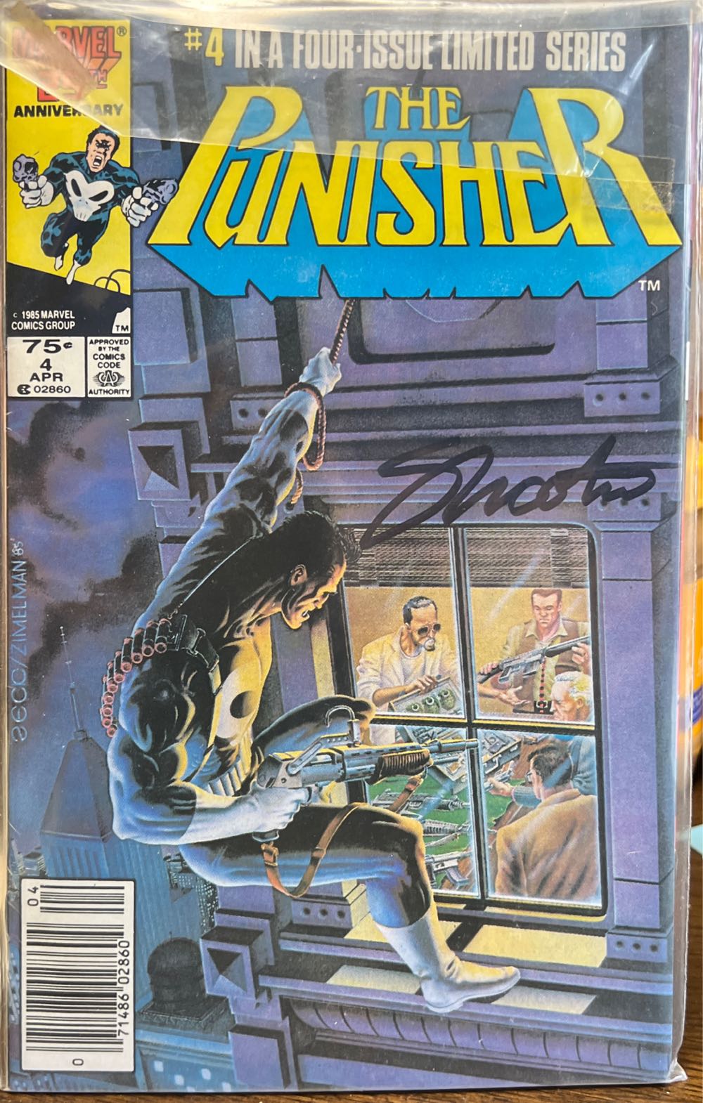 Punisher Limited Series - Marvel (4 - Apr 1986) comic book collectible [Barcode 071486028604] - Main Image 2