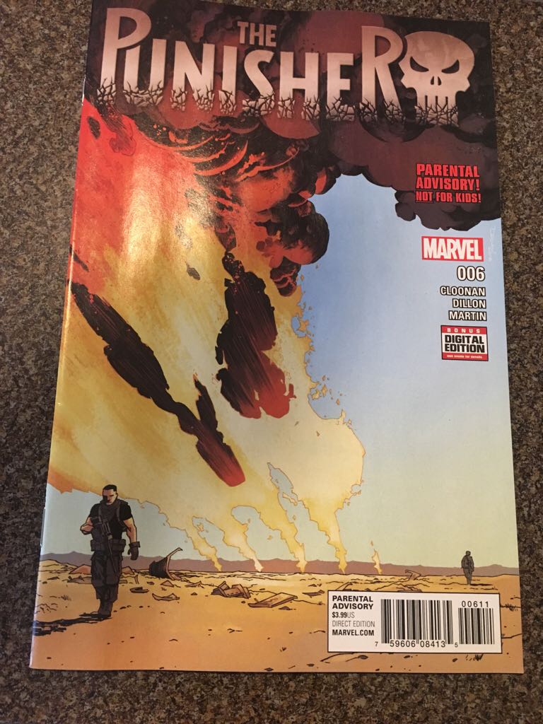 The Punisher - Buckley, Dan (6 - Oct 2016) comic book collectible [Barcode 759606084135] - Main Image 1