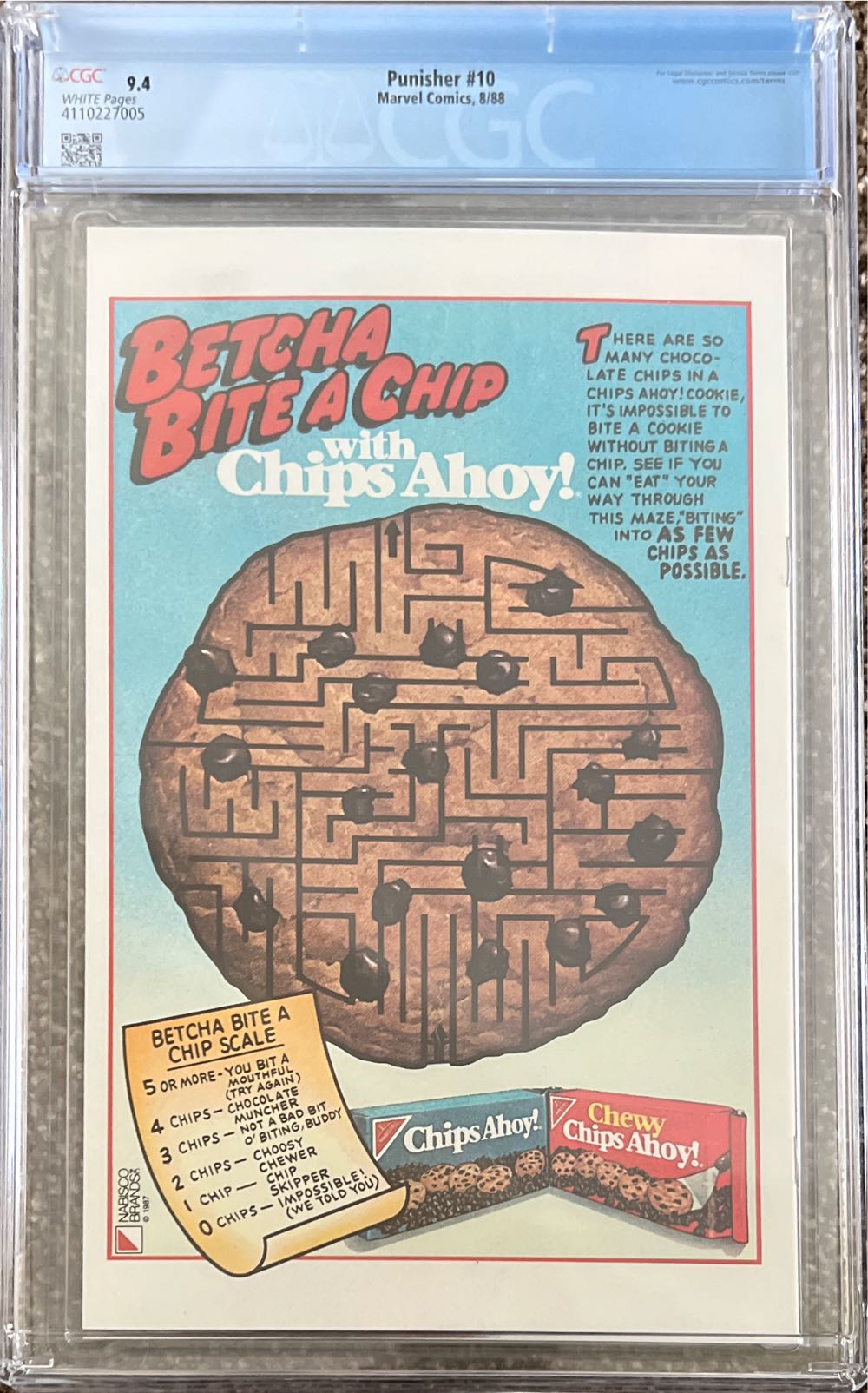 The Punisher - Marvel (10 - Aug 1988) comic book collectible [Barcode 07148602860408] - Main Image 2