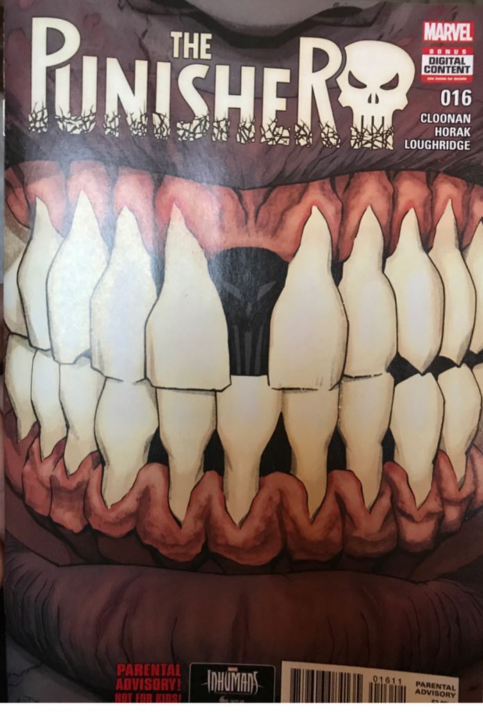 The Punisher - Marvel (16 - Nov 2017) comic book collectible [Barcode 759606084135] - Main Image 1