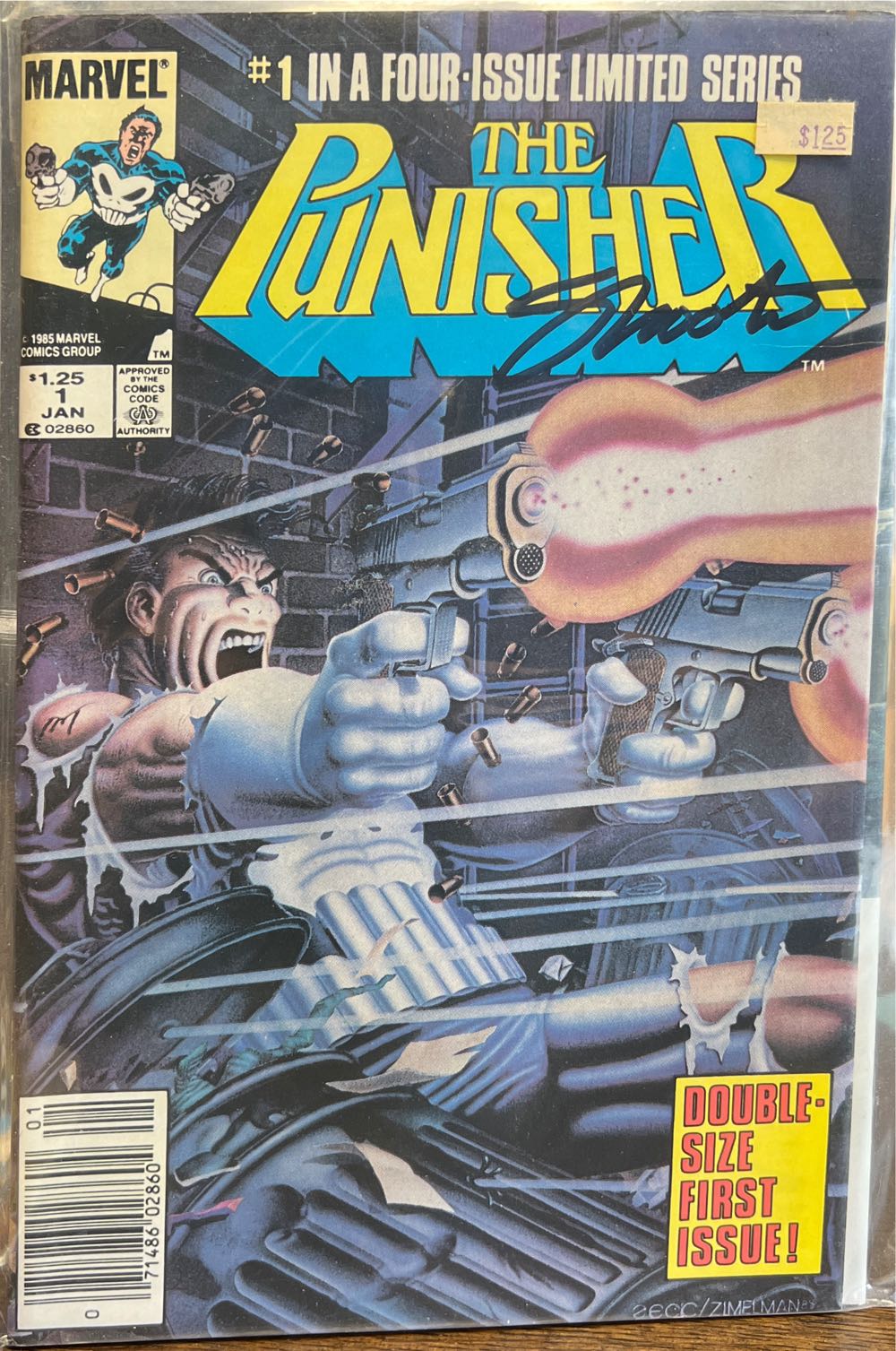 The Punisher - Marvel Comics (1 - Jan 1986) comic book collectible [Barcode 07148602860401] - Main Image 3