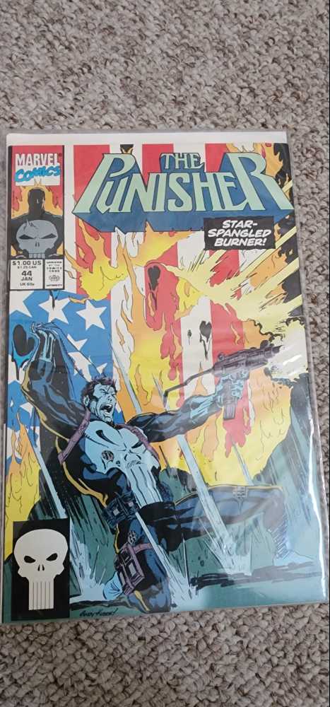 The Punisher (Vol 2) - Marvel Comics (44 - Jan 1990) comic book collectible - Main Image 2