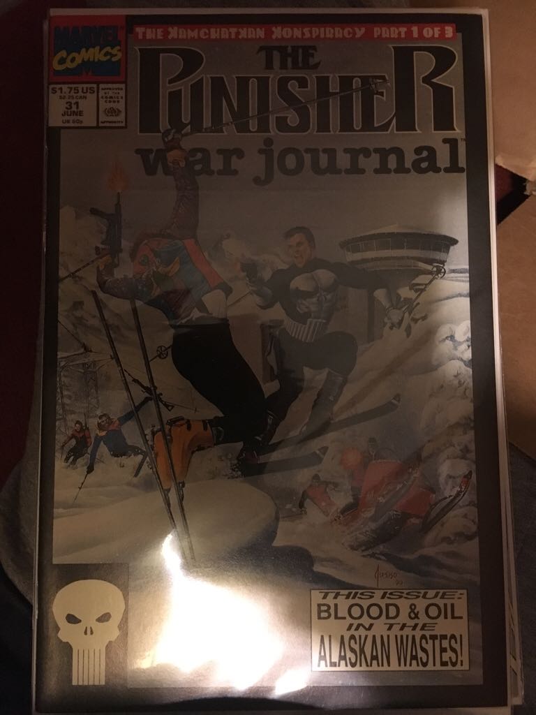The Punisher:War Journal  - Marvel (31 - 06/1991) comic book collectible [Barcode 071486010319] - Main Image 1