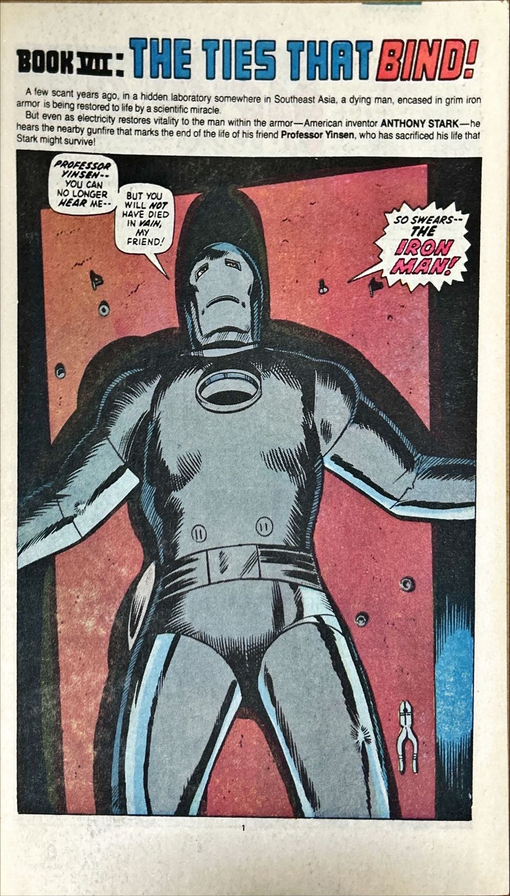 Marvel Saga: The Official History of the Marvel Universe - Marvel (7 - Jun 1986) comic book collectible [Barcode 071486025269] - Main Image 3