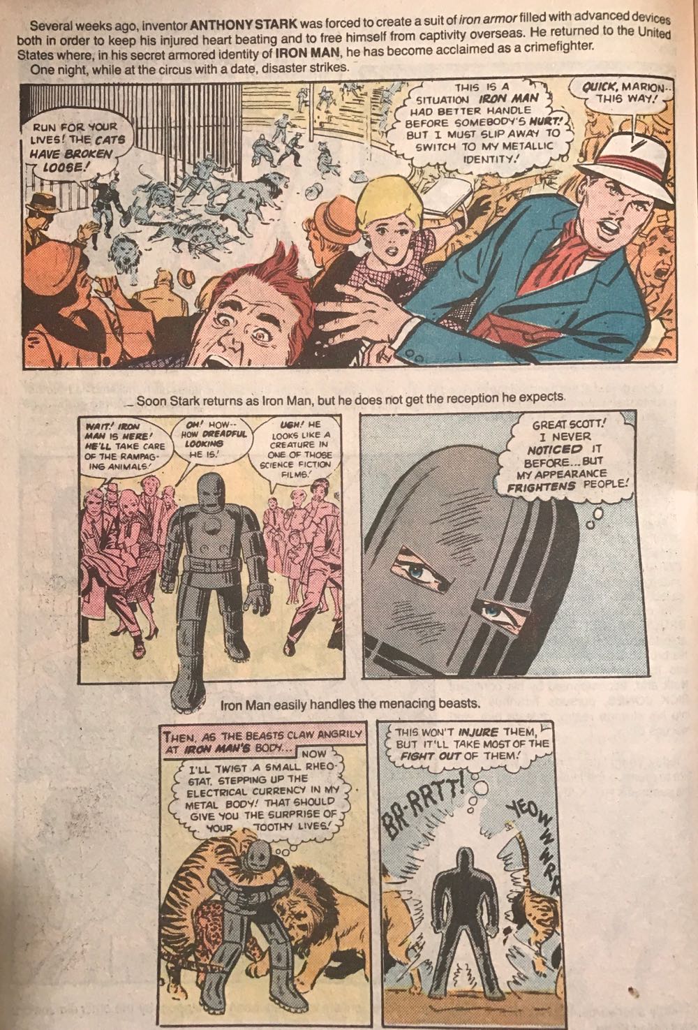 Marvel Saga: The Official History of the Marvel Universe - Marvel (8 - Jul 1986) comic book collectible [Barcode 071486025269] - Main Image 3