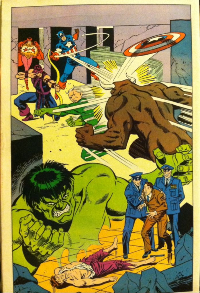 Marvel Saga: The Official History of the Marvel Universe - Marvel (20 - Jul 1987) comic book collectible [Barcode 071486025269] - Main Image 2