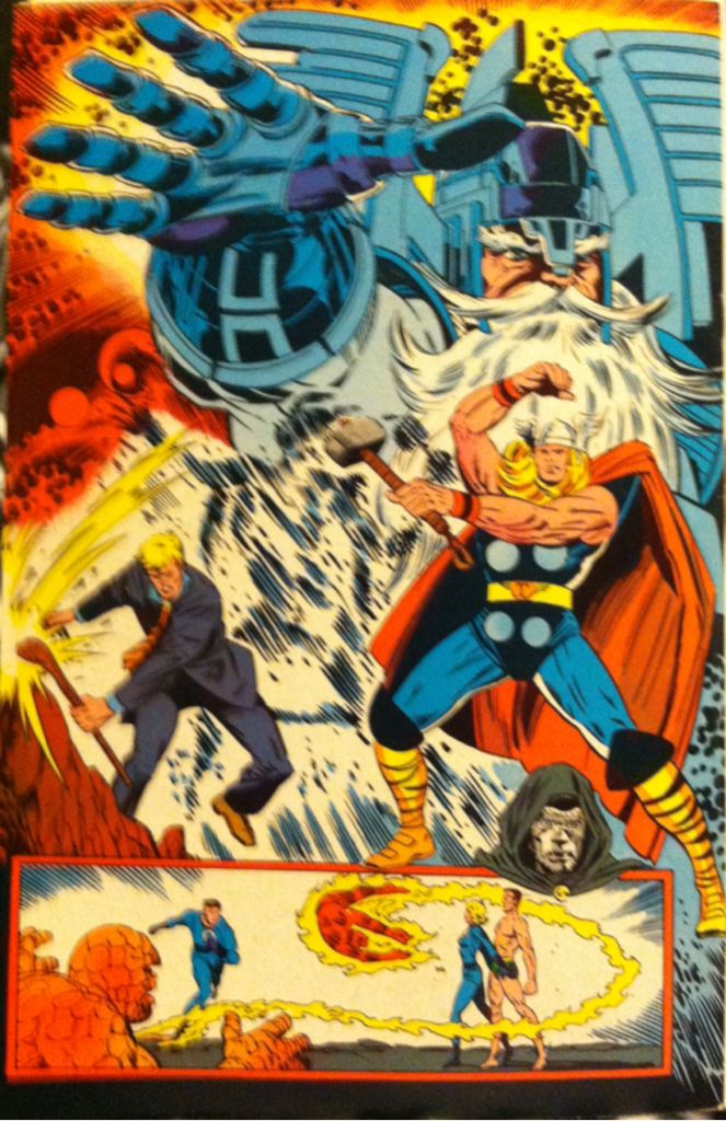 The Marvel Saga - Marvel Comics (4 - Mar 1986) comic book collectible [Barcode 071486025269] - Main Image 2