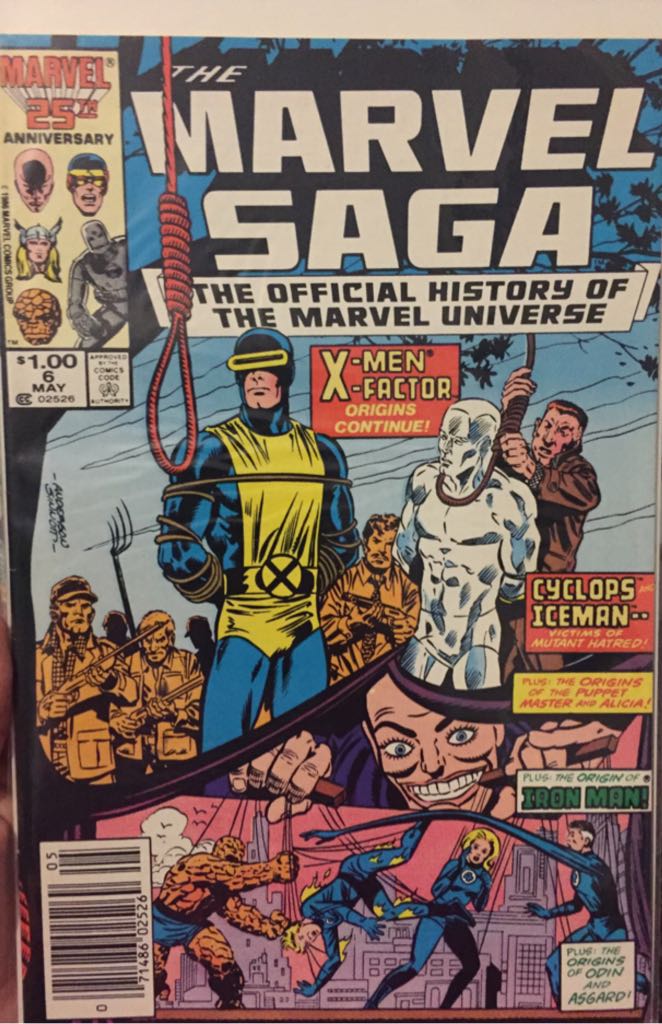 Marvel Saga - Marvel (6 - May 1986) comic book collectible [Barcode 071486025269] - Main Image 1