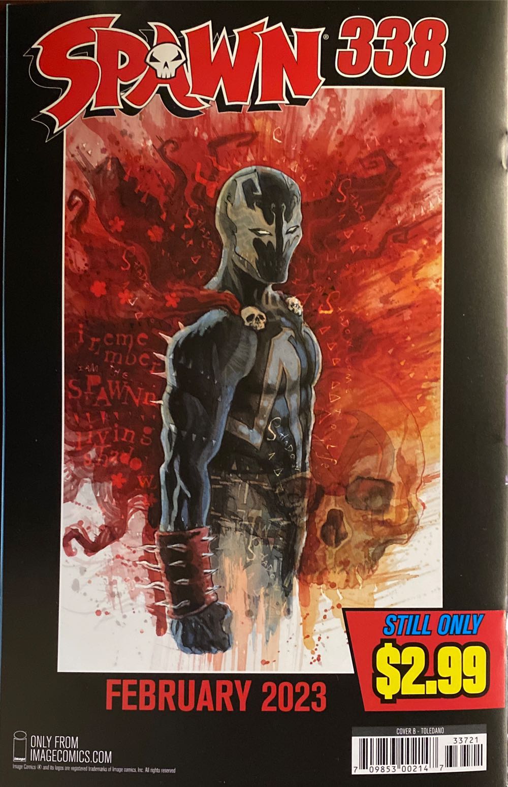 Spawn - Image (325 - Jan 2022) comic book collectible [Barcode 709853002147] - Main Image 2