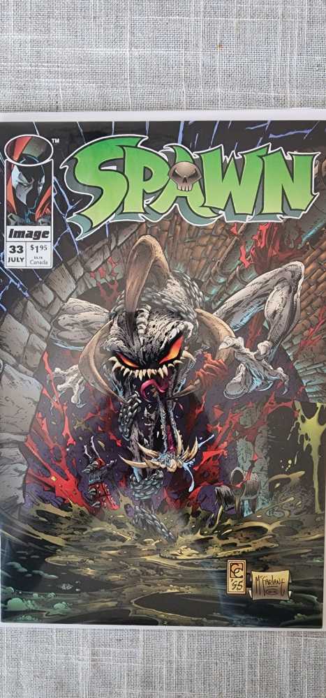 Spawn #33 - Image Comics (33 - Jul 1995) comic book collectible [Barcode 070992332410] - Main Image 3