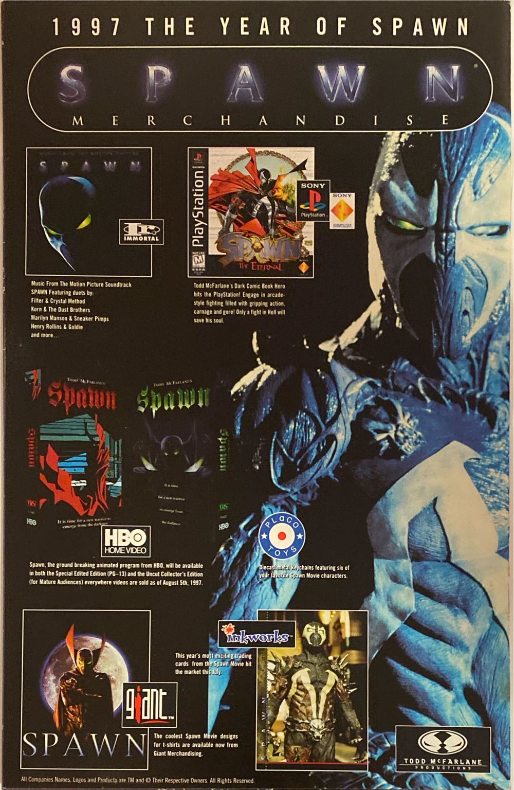 Spawn  #63     $$$$ - Image (63 - Jul 1997) comic book collectible [Barcode 07447033241162] - Main Image 2