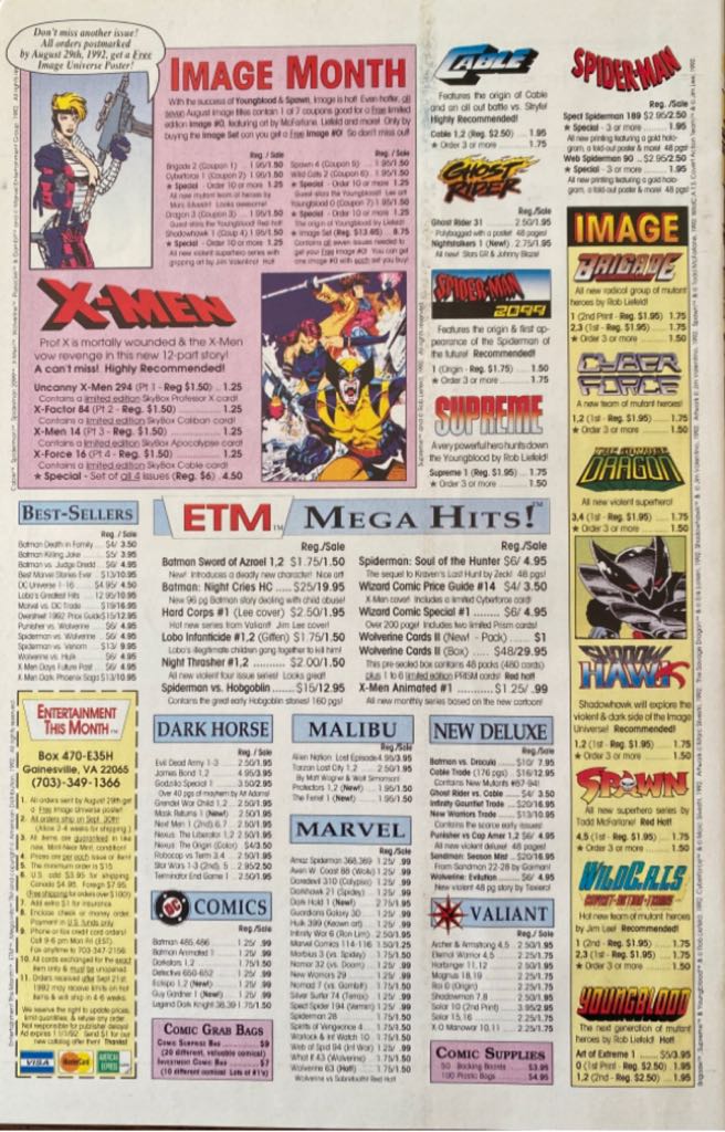 Spawn - Image Comics (3 - Aug 1992) comic book collectible [Barcode 0] - Main Image 2