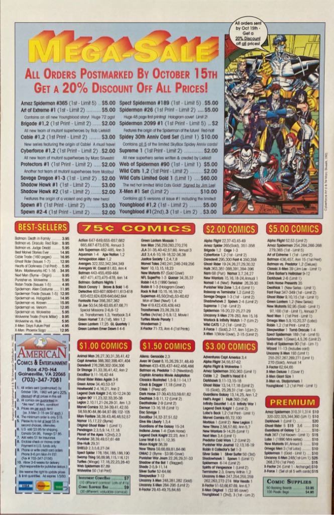 Spawn - Image Comics (4 - Sep 1992) comic book collectible [Barcode 0] - Main Image 2