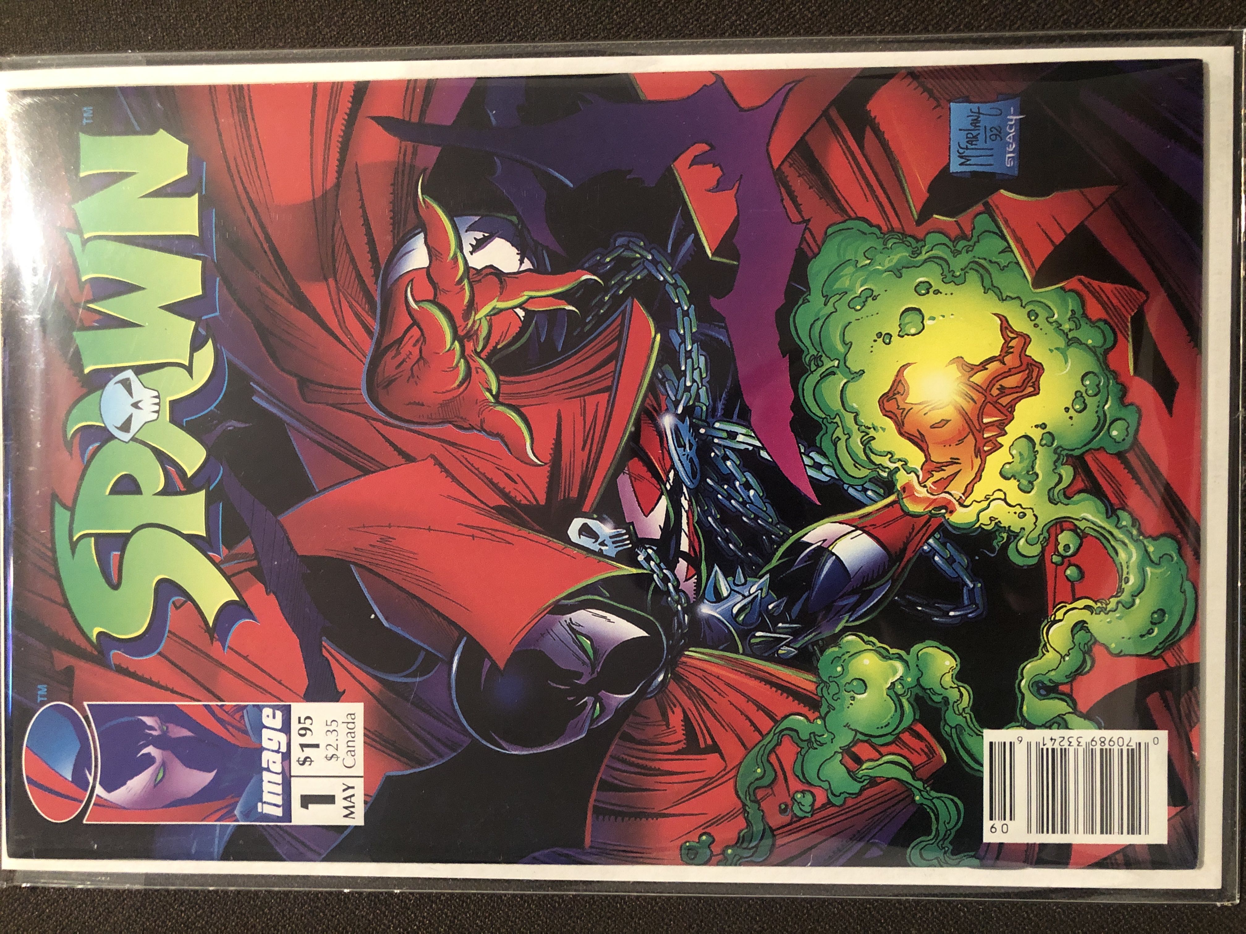 Spawn - Image Comics (1-SIGNED - May 1992) comic book collectible [Barcode 070989332416] - Main Image 3