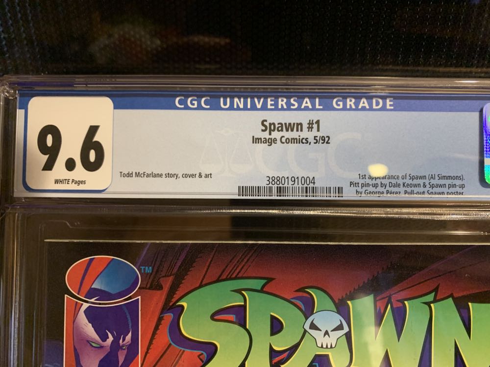 Spawn - Image Comics (1-SIGNED - May 1992) comic book collectible [Barcode 070989332416] - Main Image 4