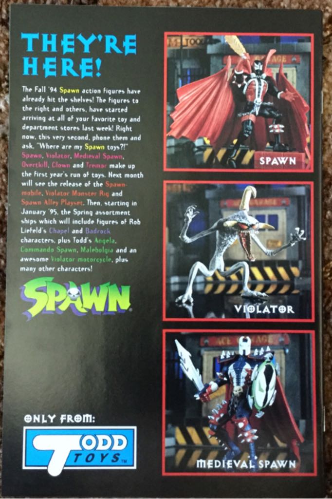 Spawn - Image Comics (26 - Dec 1994) comic book collectible [Barcode 070992333240] - Main Image 2