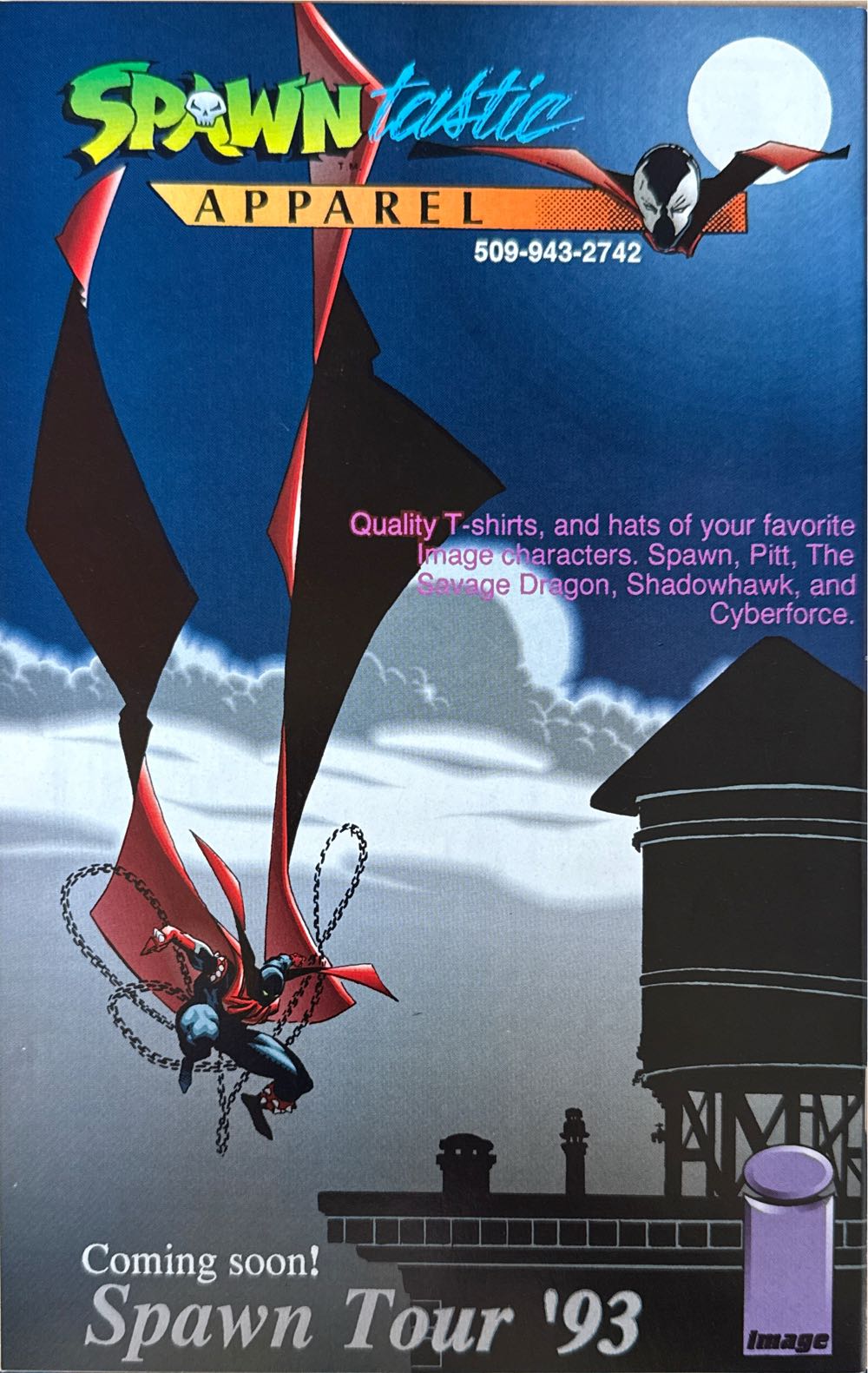 Spawn - Image Comics (6 - 11/1992) comic book collectible [Barcode 070989332416] - Main Image 2