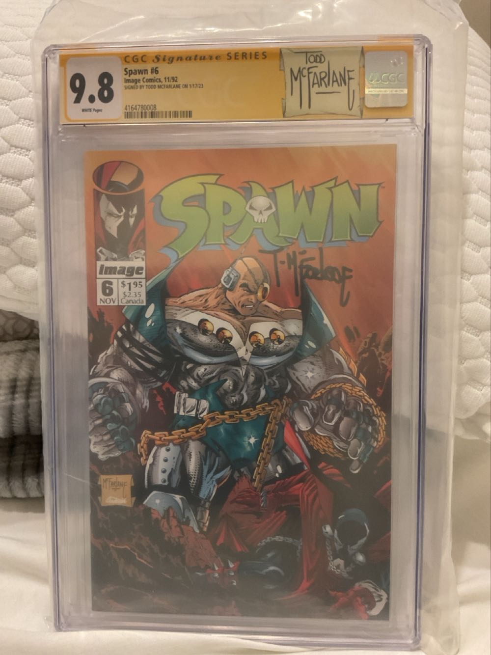 Spawn - Image Comics (6 - 11/1992) comic book collectible [Barcode 070989332416] - Main Image 3