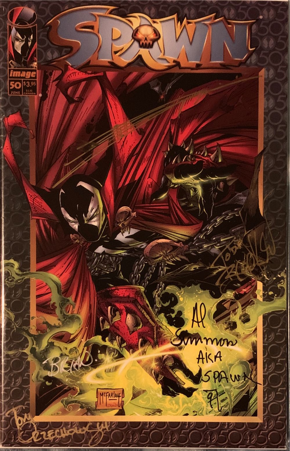 Spawn - Image Comics (50 - Jun 1996) comic book collectible [Barcode 070992332410] - Main Image 2