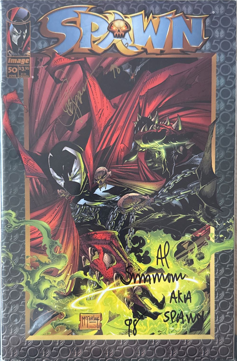 Spawn - Image Comics (50 - Jun 1996) comic book collectible [Barcode 070992332410] - Main Image 4