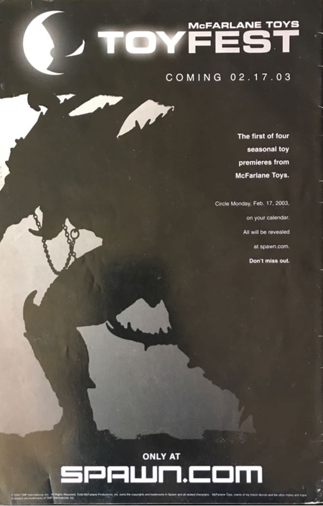 Spawn - Image Comics, Inc. (123 - 02/2003) comic book collectible [Barcode 070989332416] - Main Image 2