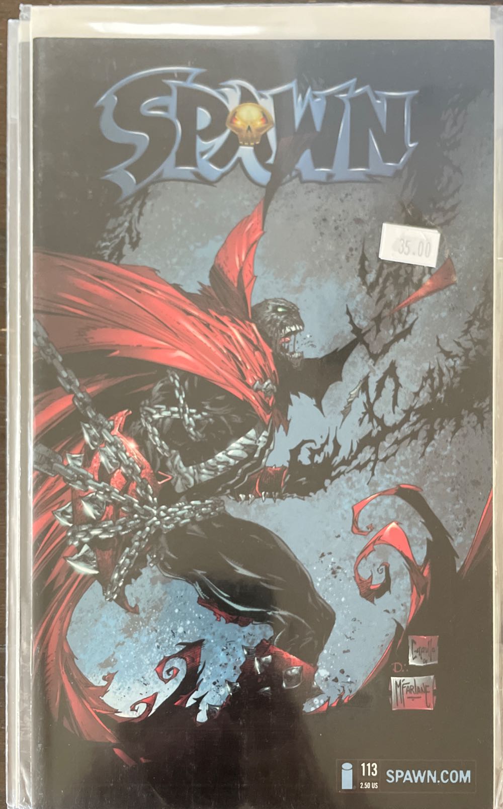 Spawn - Image Comics (113) comic book collectible [Barcode 070989332416] - Main Image 2