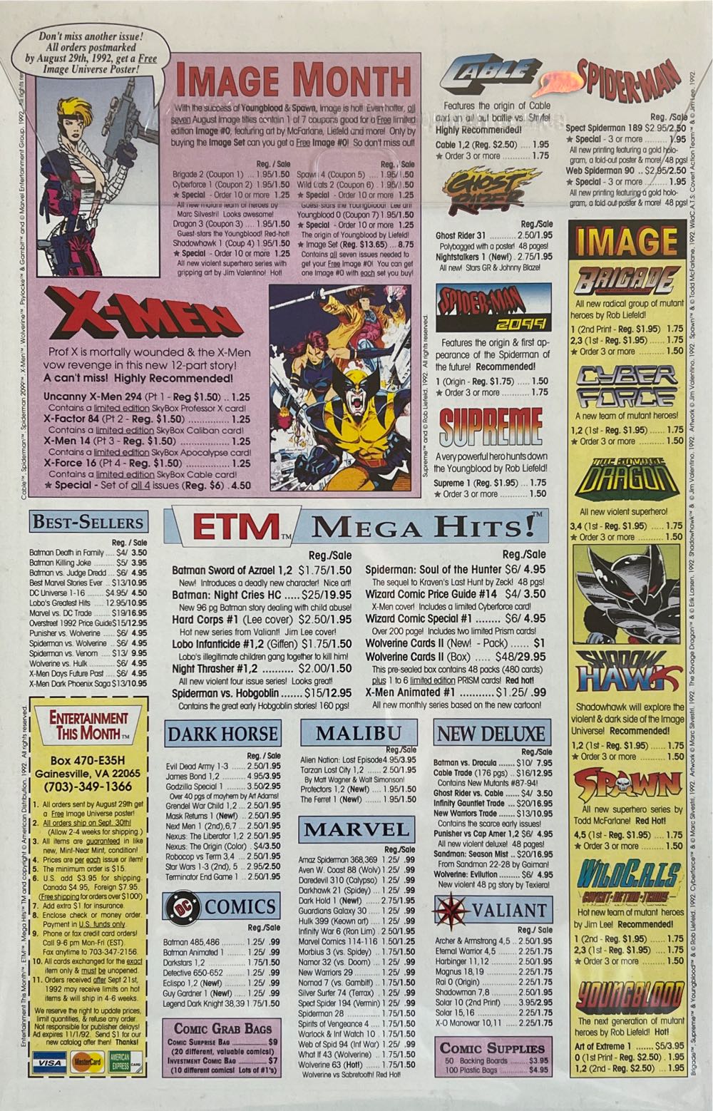 Spawn - Image (3 - Aug 1992) comic book collectible [Barcode 070989332416] - Main Image 2