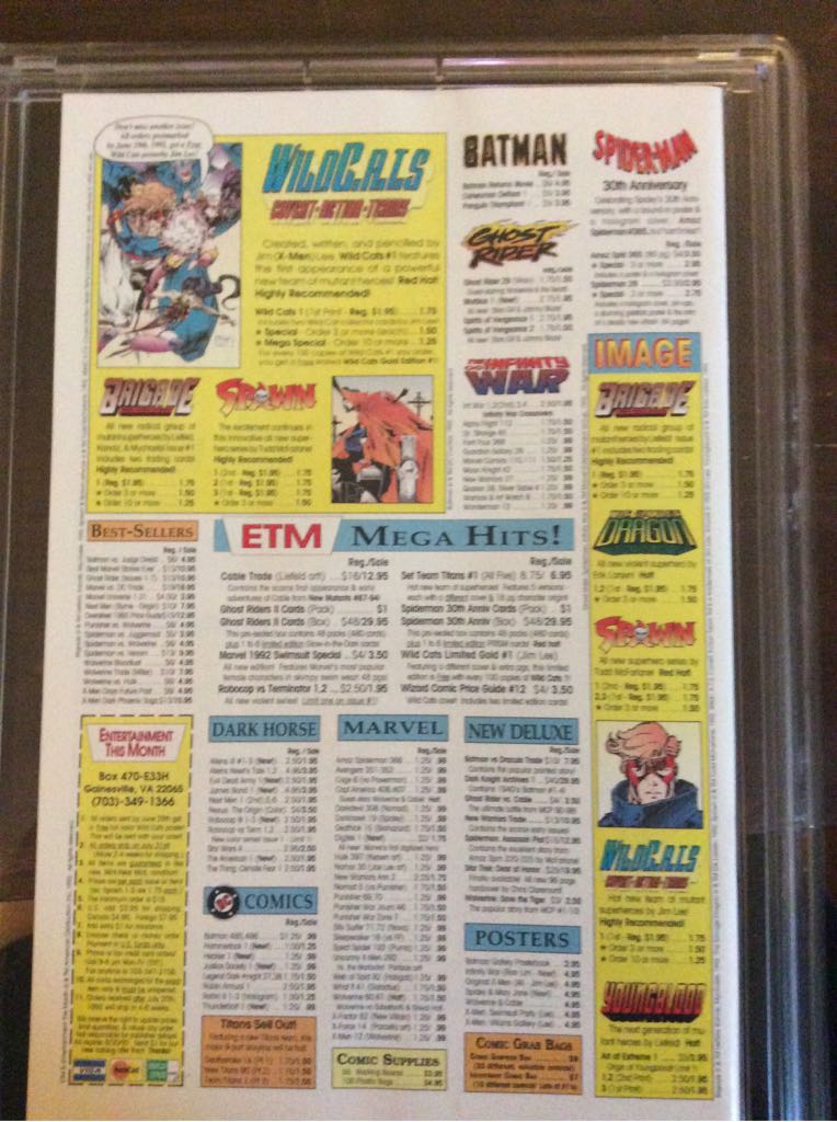 Spawn - Image (1 - May 1992) comic book collectible [Barcode 070989332416] - Main Image 2