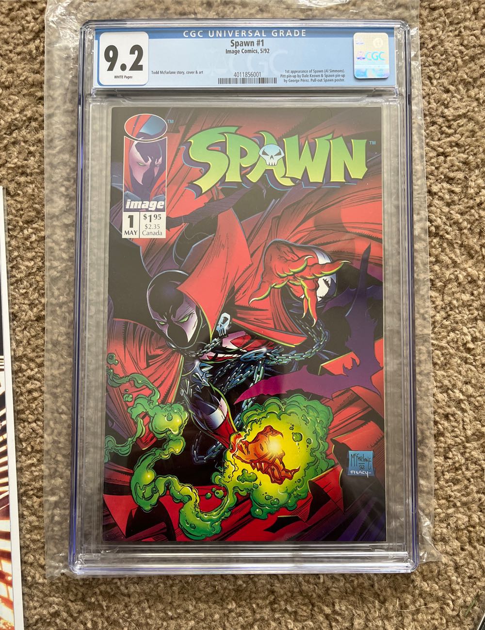 Spawn - Image (1 - May 1992) comic book collectible [Barcode 070989332416] - Main Image 3