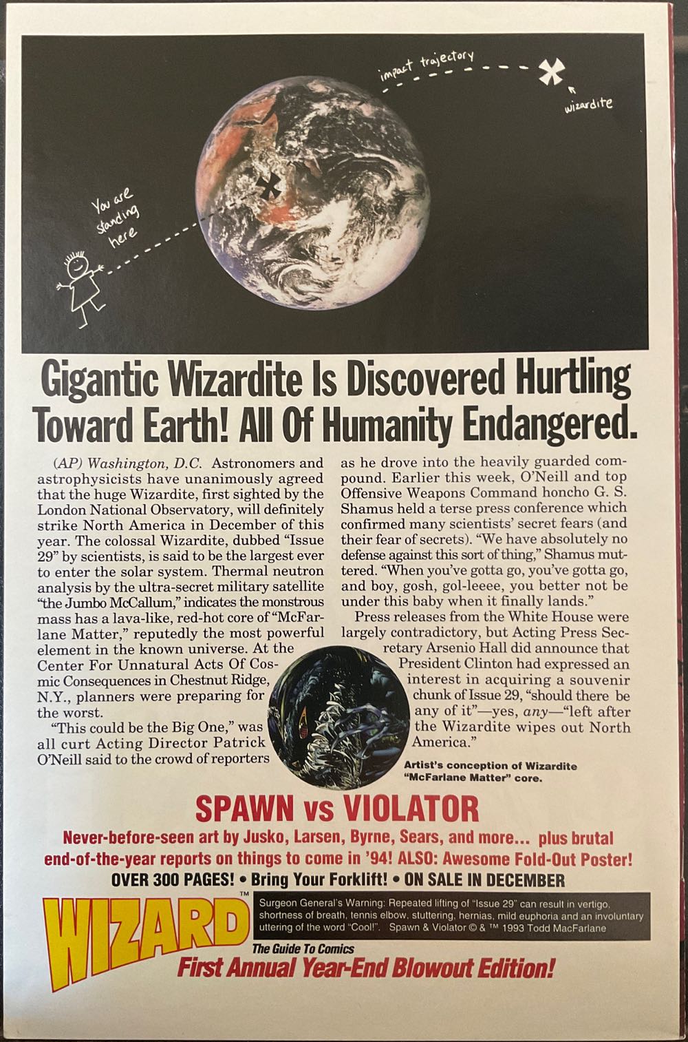 Spawn - Image (14 - Sep 1993) comic book collectible [Barcode 073361649898] - Main Image 2