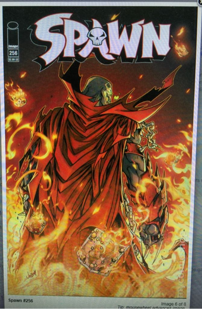 Spawn #256 (Key Issues) - Image (256) comic book collectible [Barcode 070992332410] - Main Image 1