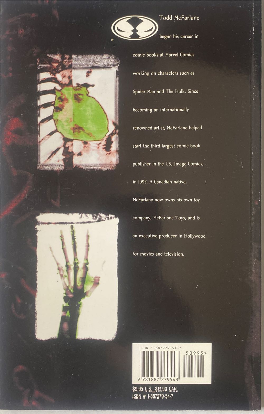 Spawn Book 3 - Image Comics (3) comic book collectible [Barcode 9781887279543] - Main Image 2