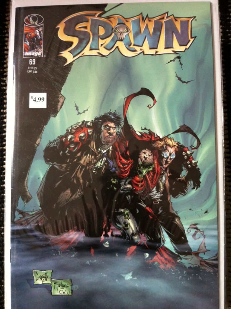 Spawn - Buy Me (69 - 01/1998) comic book collectible [Barcode 070992332410] - Main Image 1