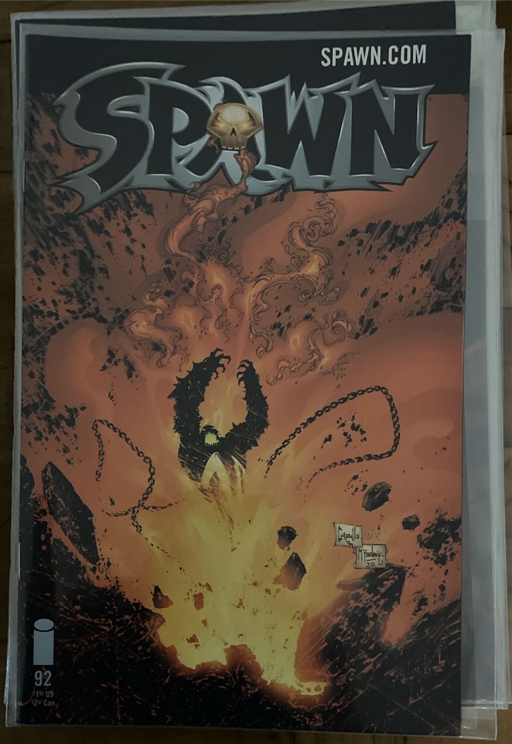 Spawn - Image Comics (92 - Feb 2000) comic book collectible [Barcode 070992332410] - Main Image 2