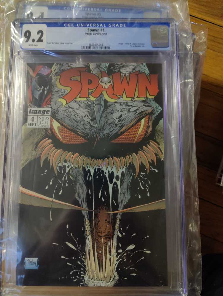 Spawn  (4) comic book collectible [Barcode 070992332410] - Main Image 2