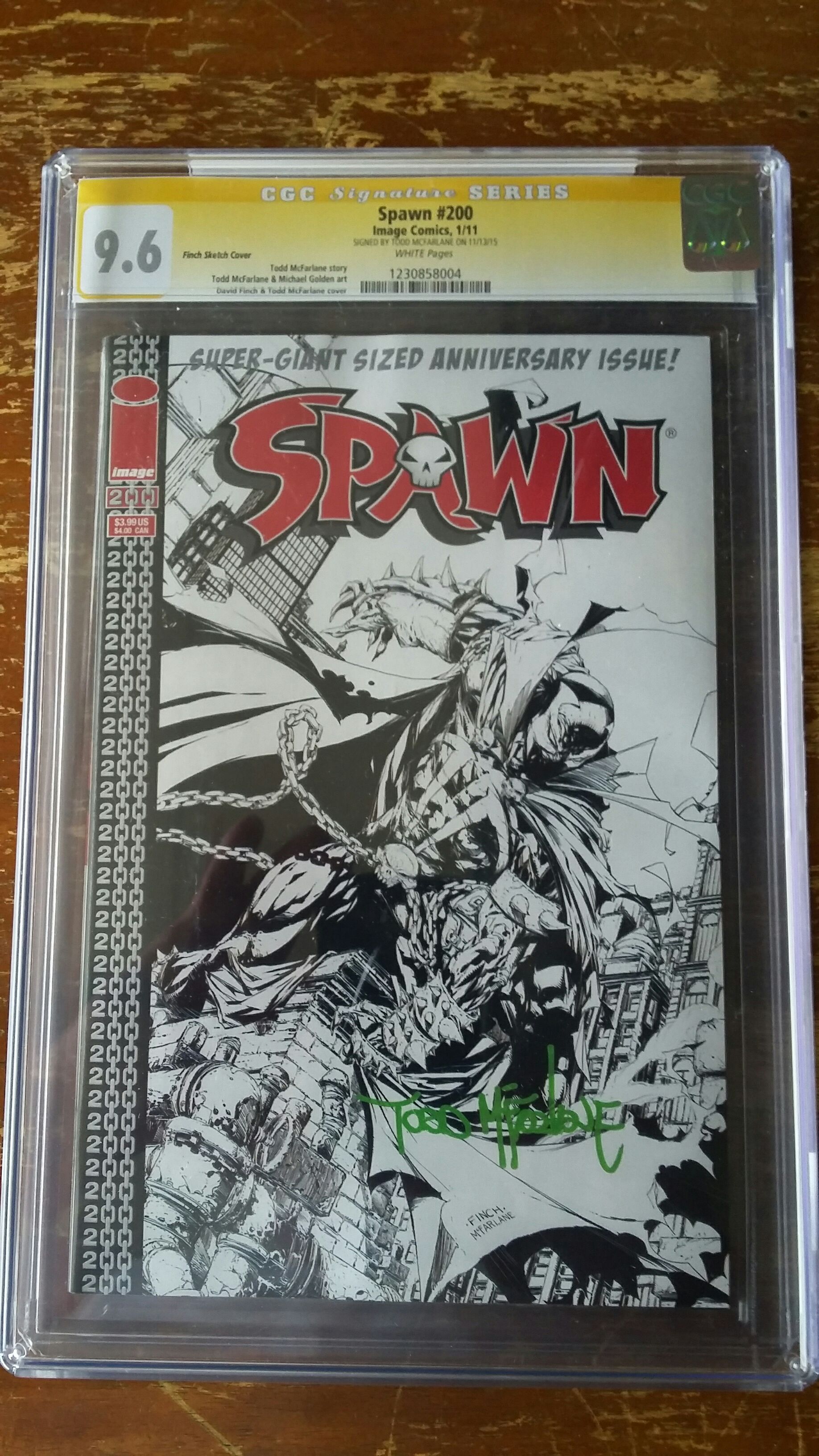 Spawn  (200 - 01/2011) comic book collectible [Barcode 070992332410] - Main Image 1