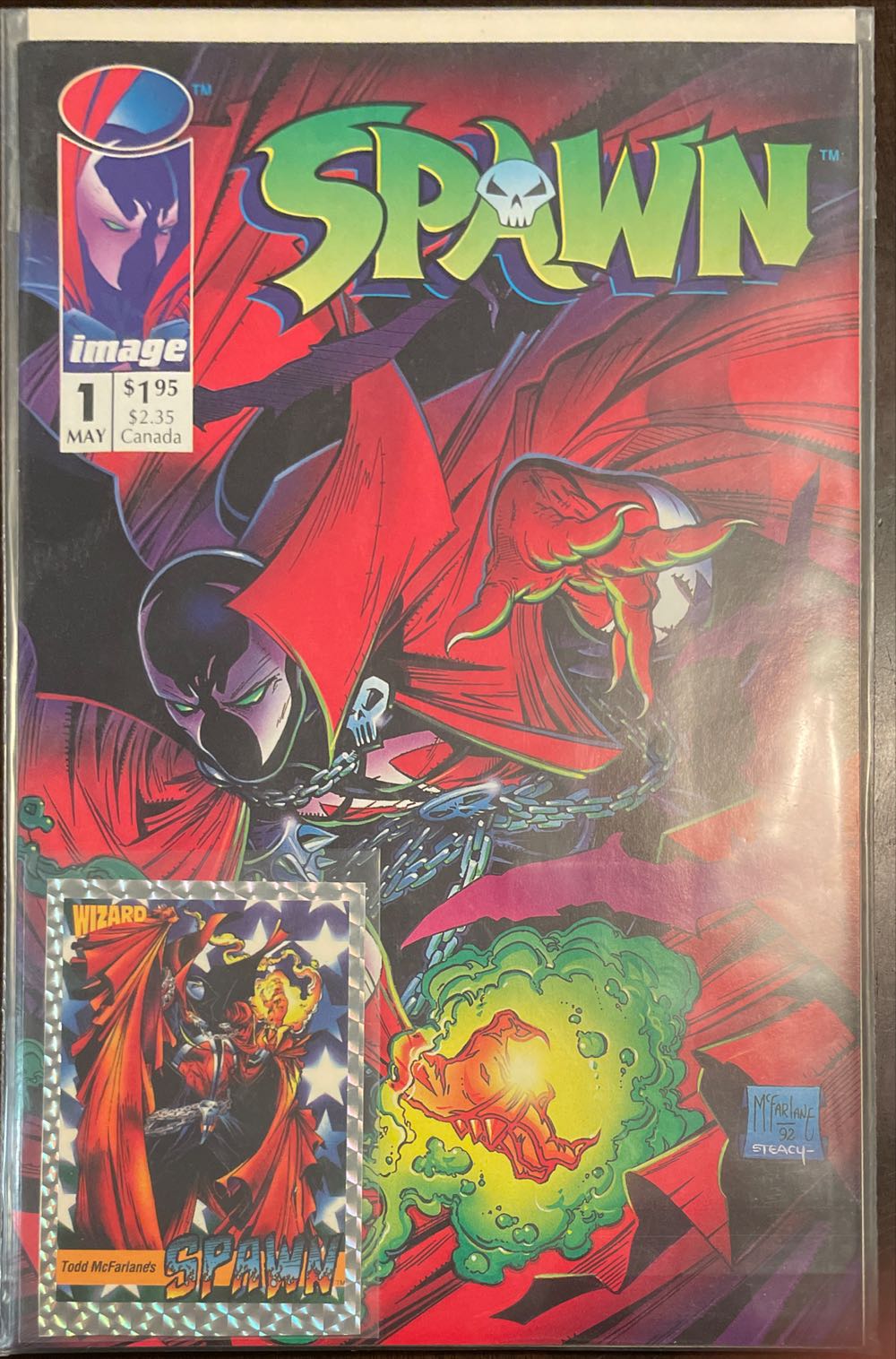 Spawn - Image / Wizard (1) comic book collectible - Main Image 2