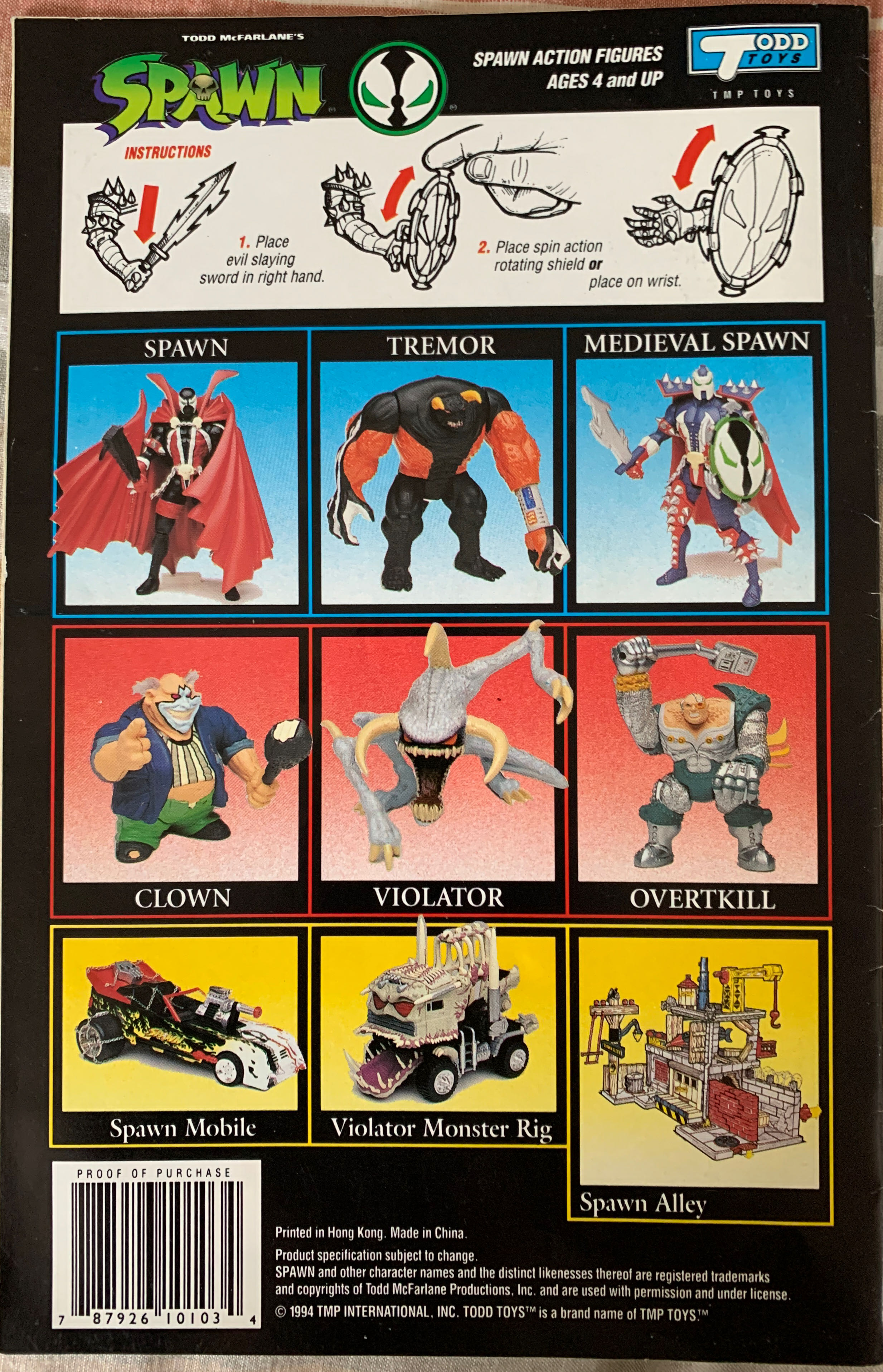 Medieval Spawn Figure - Image (1 - Jan 1994) comic book collectible [Barcode 070992332410] - Main Image 2